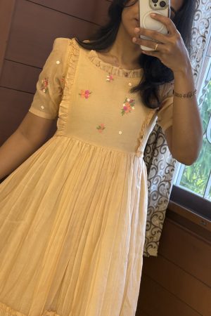 GOLDEN maxi dress