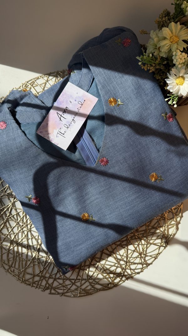 Blue Denim Dress - Image 3