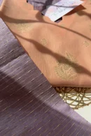 Peach Raw Silk 003