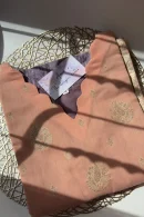 Peach Raw Silk 003