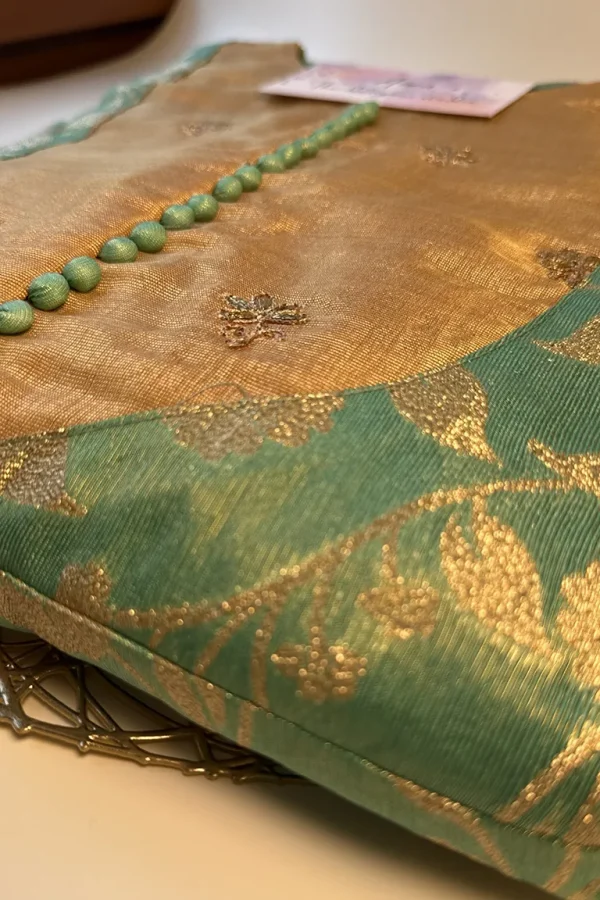 Blue Banarash Anarkali - Image 3