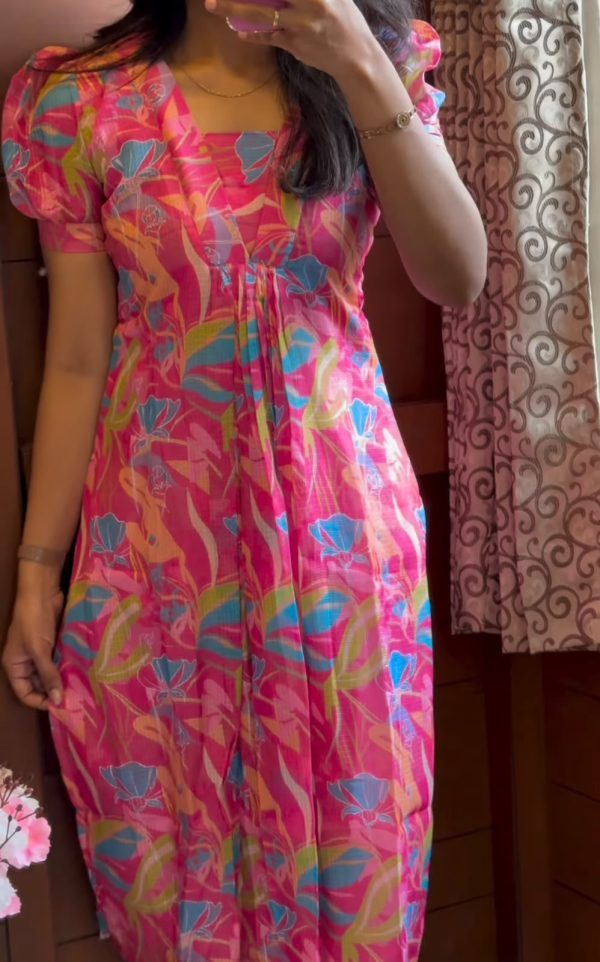 Kota Pink Colour Kurti