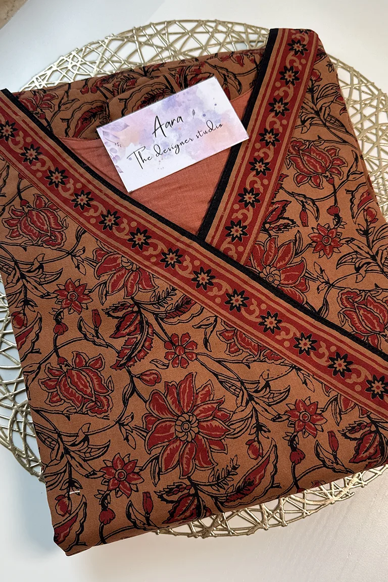 AD002 Brown cotton MAXI - Image 4