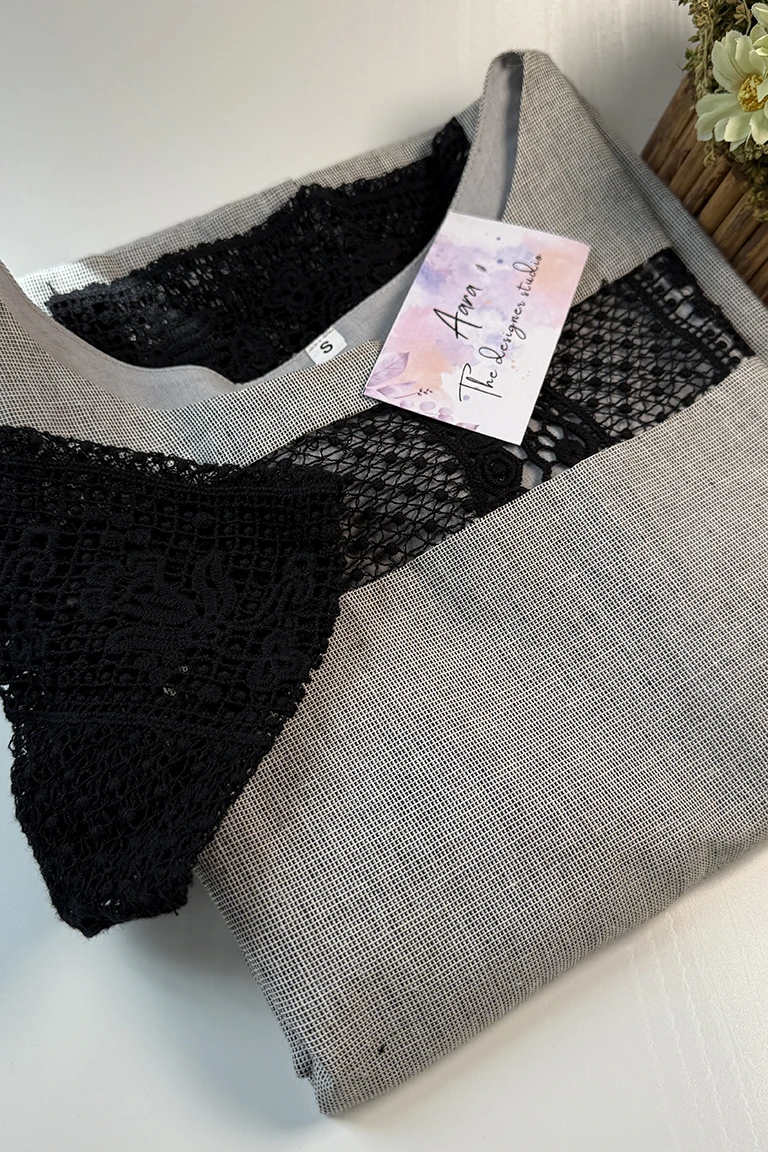 AD006 Raw Silk KURTI - Image 2