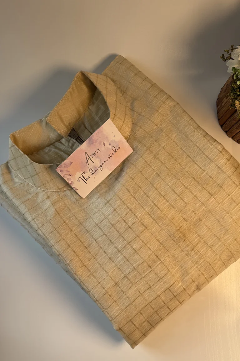 Onam Dress Kurti with Pant - Image 2