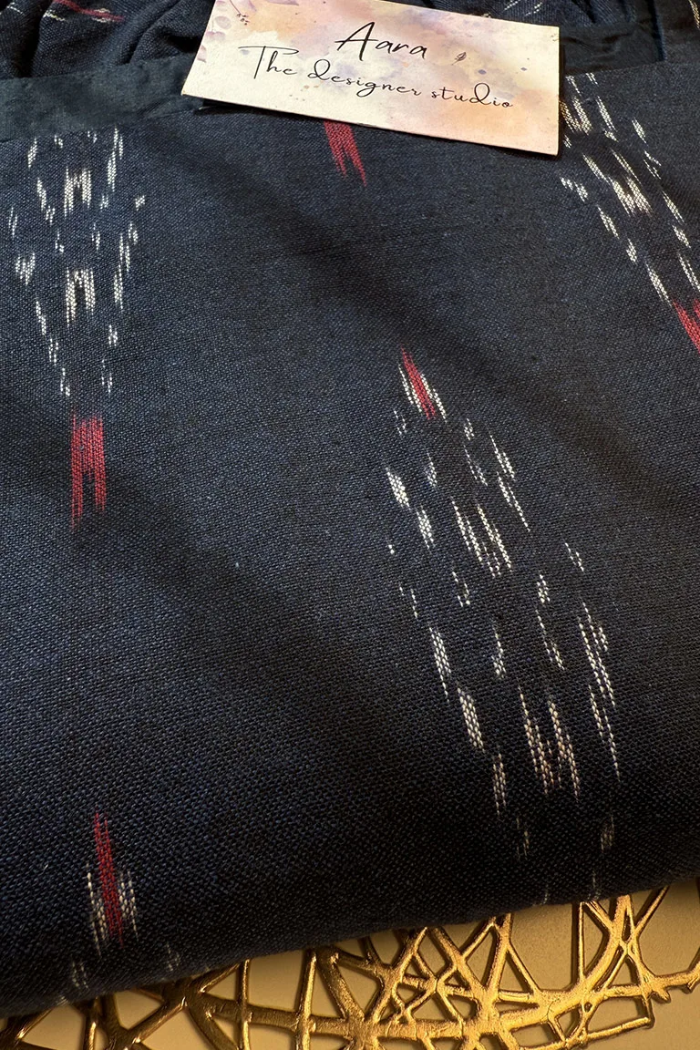 Ikkat Blue - Image 3