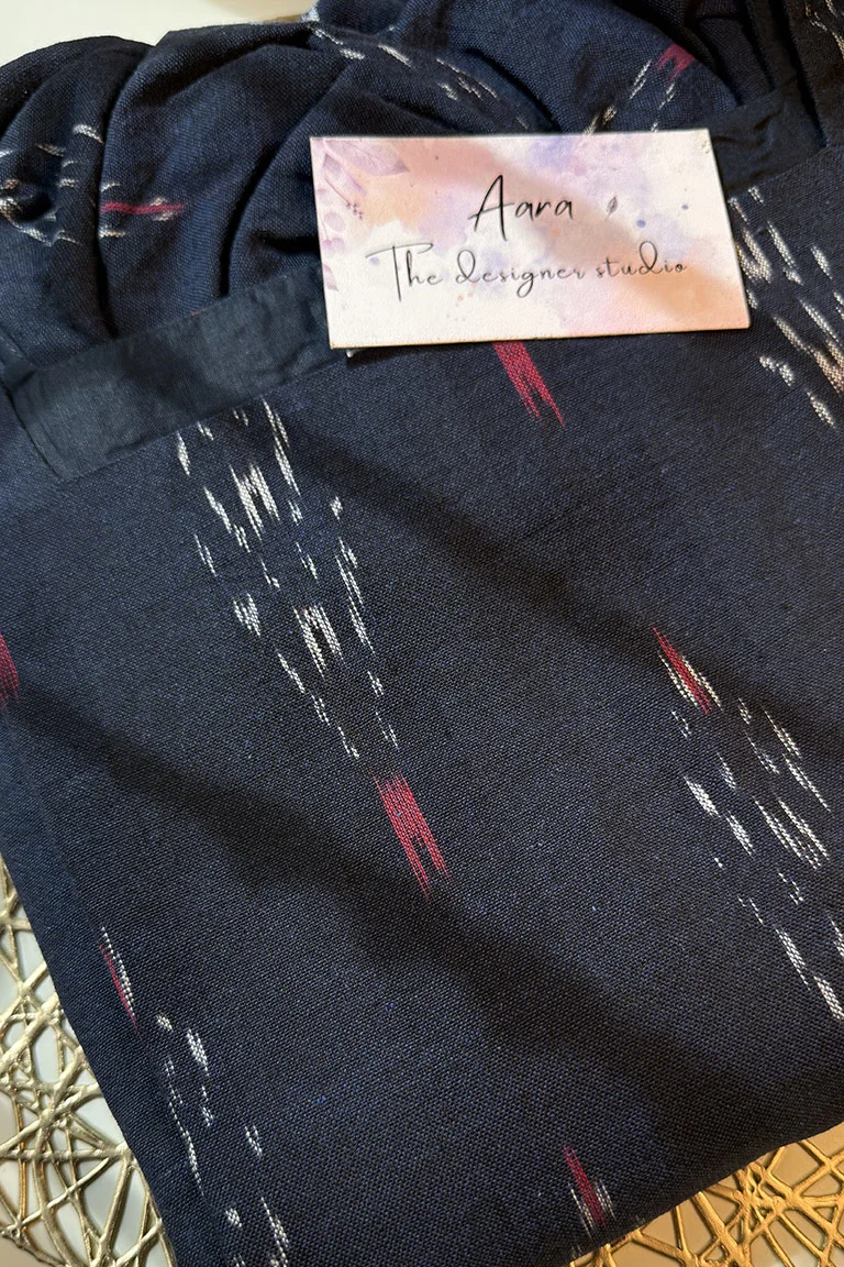 Ikkat Blue - Image 2