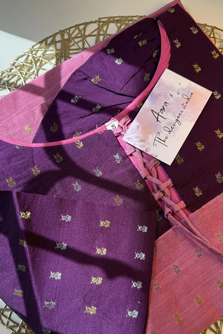 Silk Cotton Kurti - Image 2