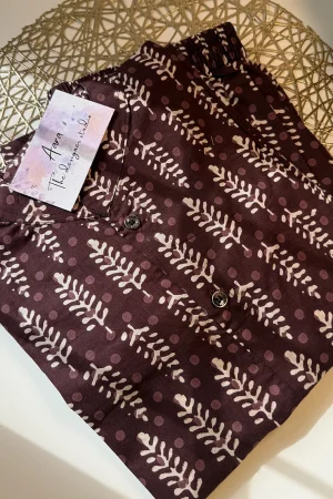 Summer Co-Ords Coffee Brown