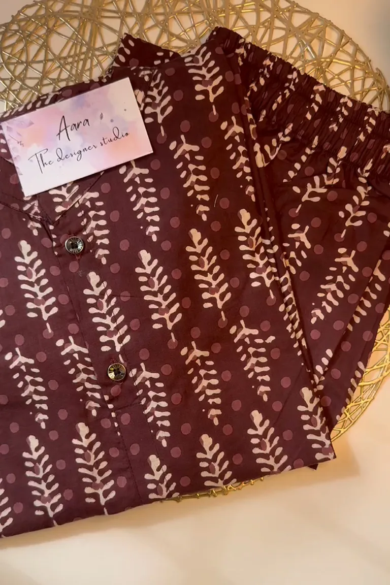 Summer Co-Ords Coffee Brown - Image 2