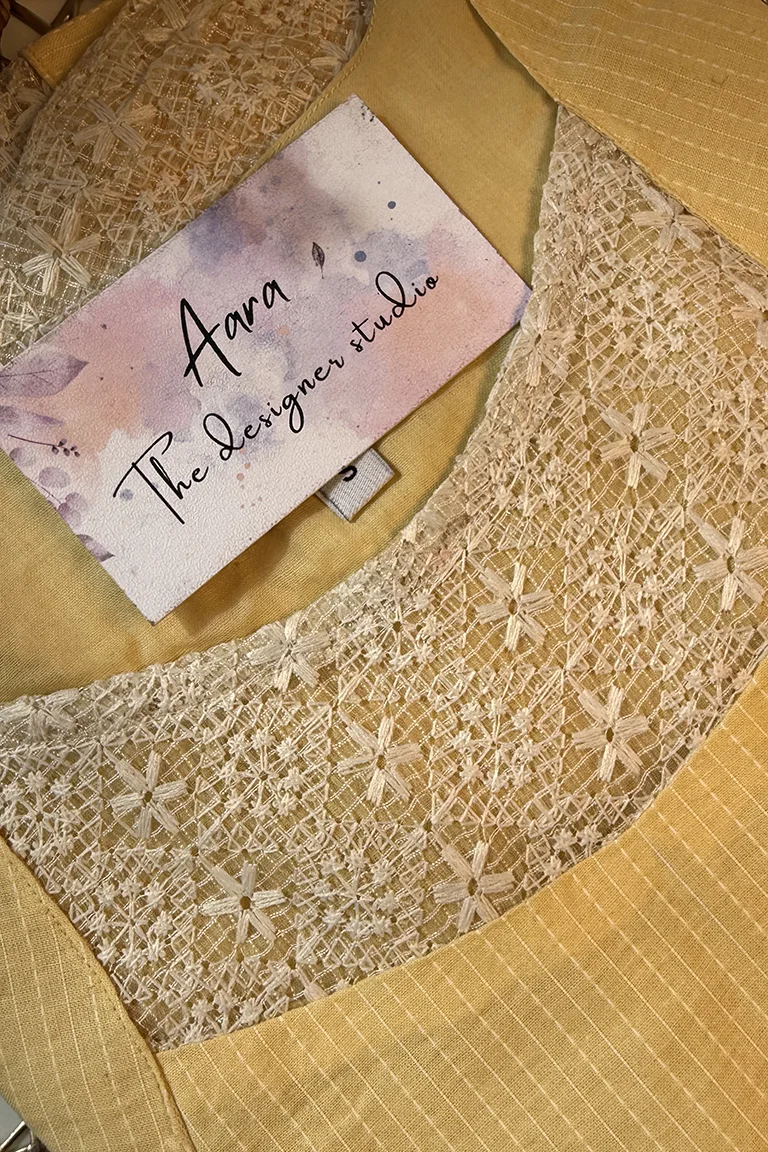 Yellow Kurti - Image 3