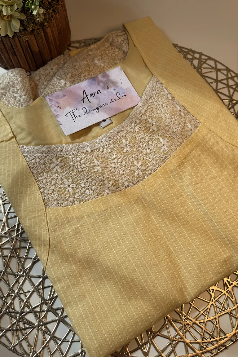Yellow Kurti - Image 2