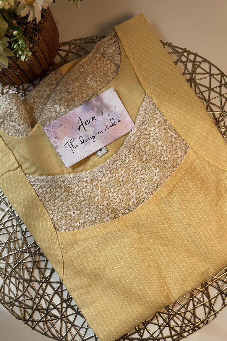 Yellow Kurti