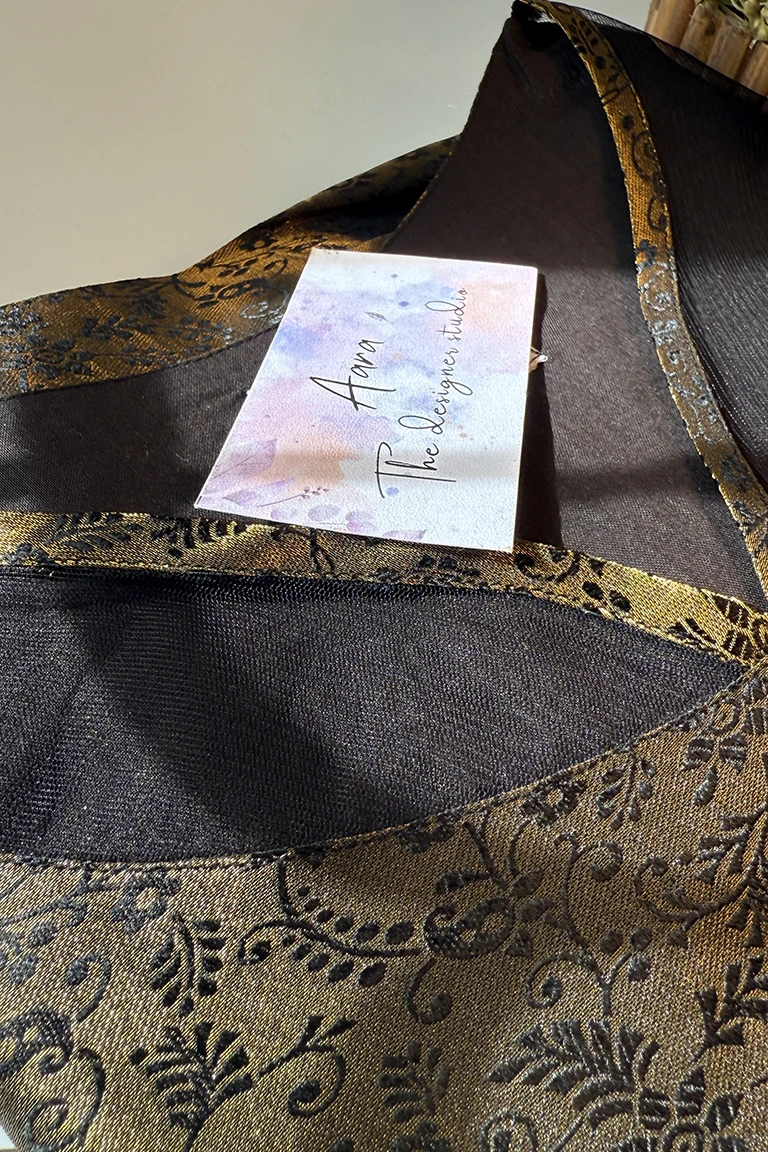 Banarasa Black Kurti - Image 2