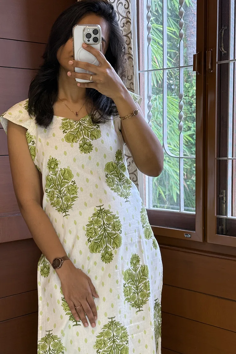 Extended Sleeve Green