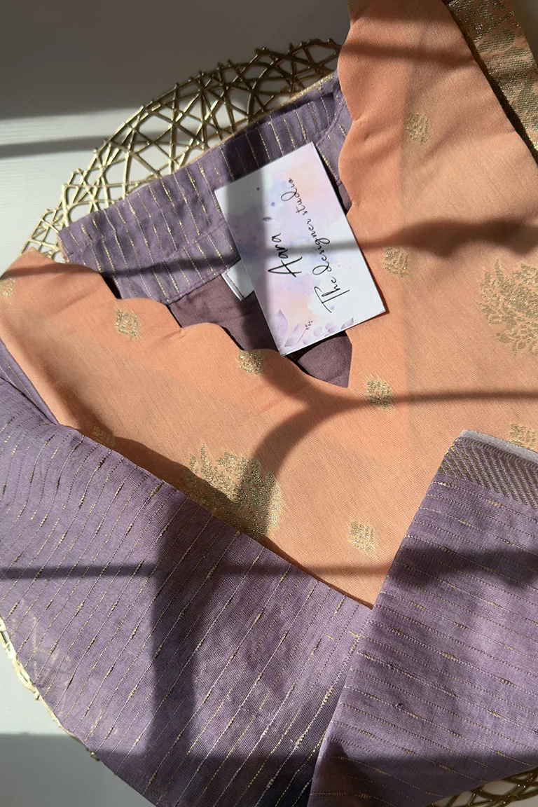Peach Raw Silk 003 - Image 2