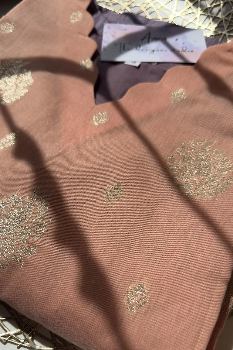 Peach Raw Silk 003 - Image 6