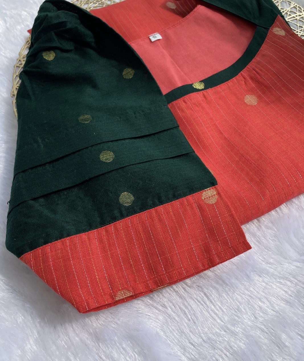 AD023 PONGAL SERIES 2K25 Yellow kurti - Image 3