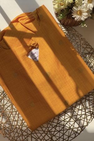 PONGAL SERIES 2K25 Yellow kurti(EA)