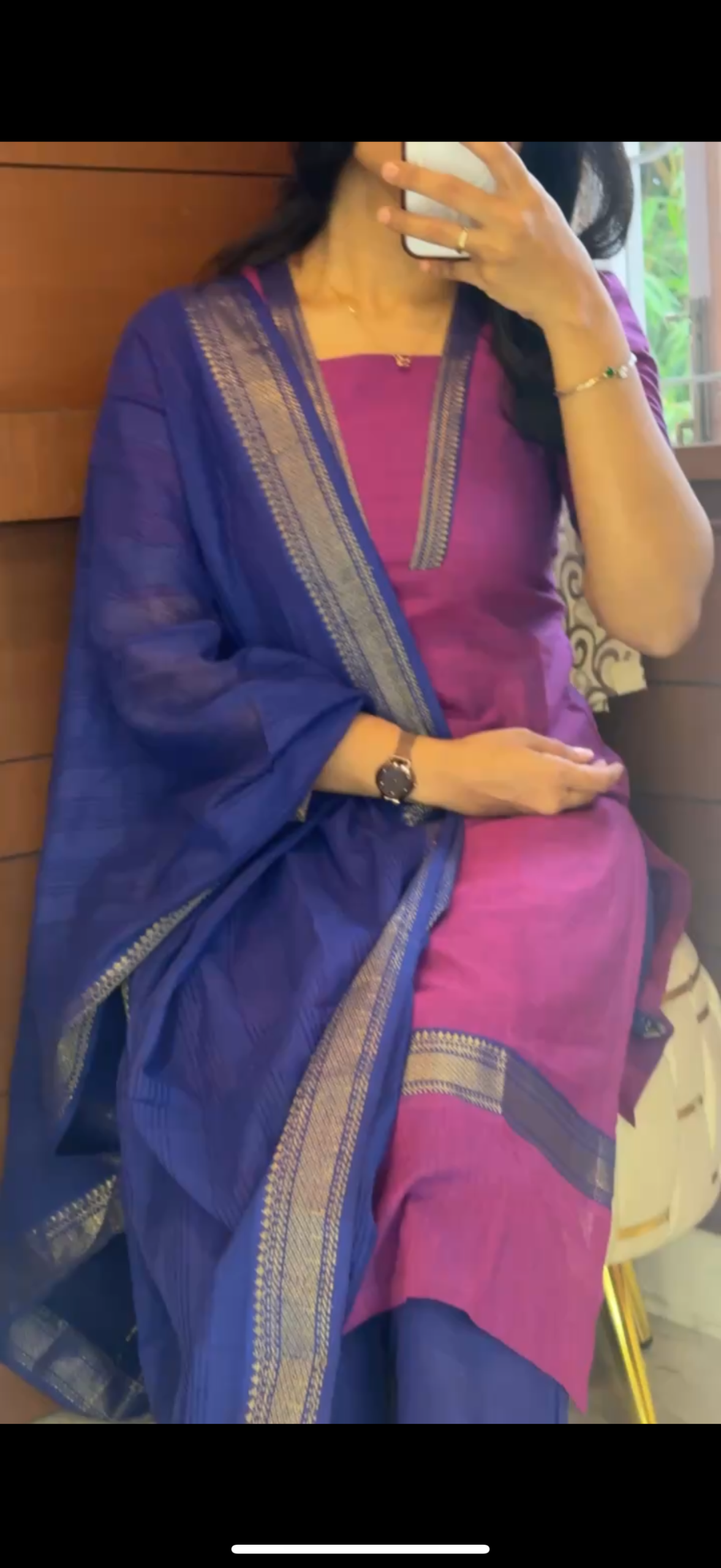 Mangalagiri Cotton 3 Piece set(NA) - Image 4