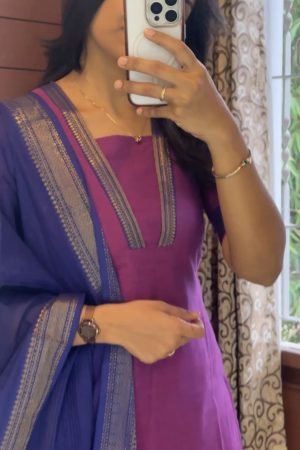 Mangalagiri Cotton 3 Piece set(NA)