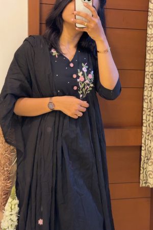 Pure cotton black suits Readymades (HA)