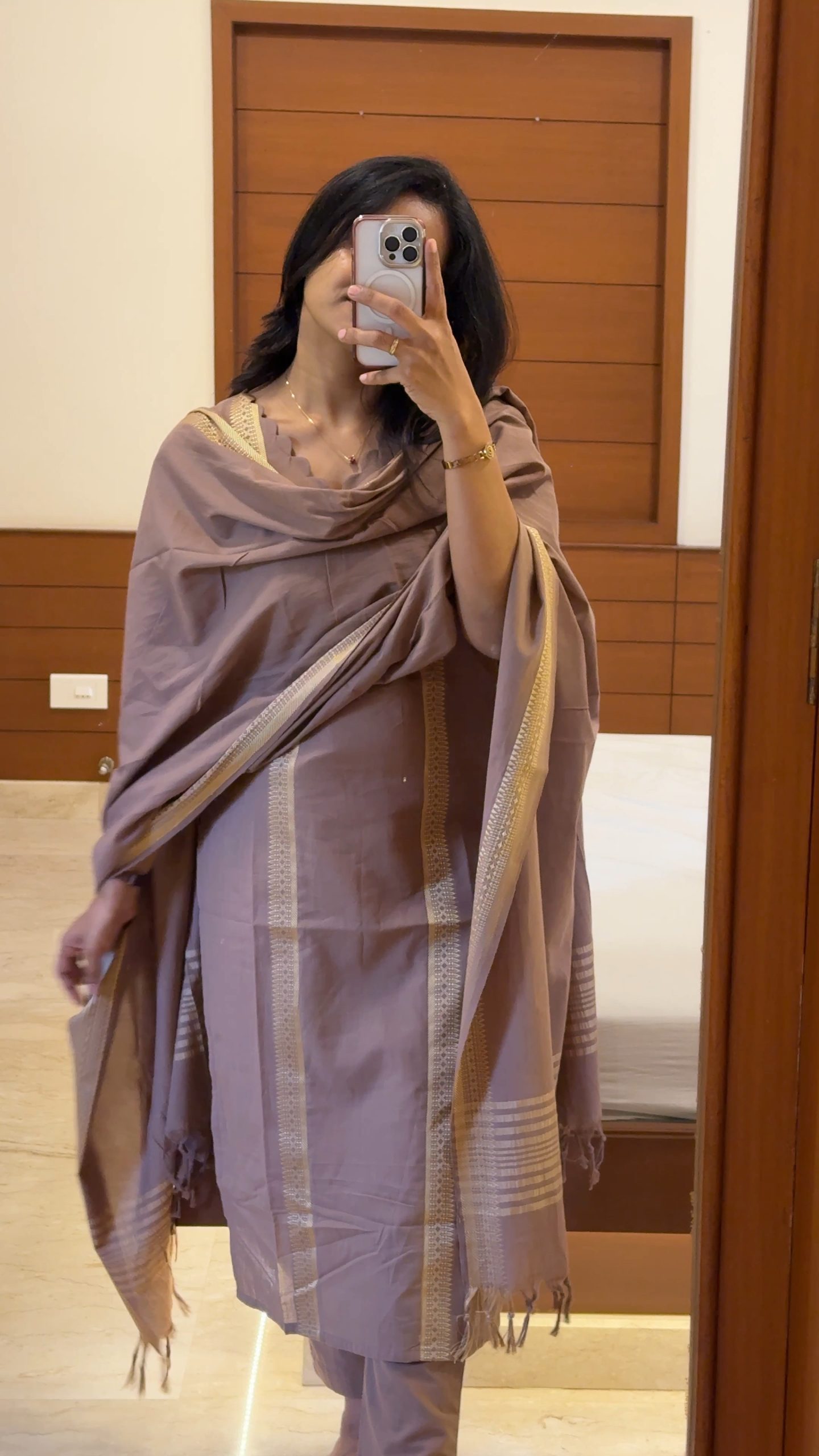 Pure Handloom cotton 3 Piece set(HA) - Image 6