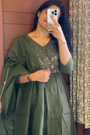 Chanderi dress suits Readymades006 (HA)