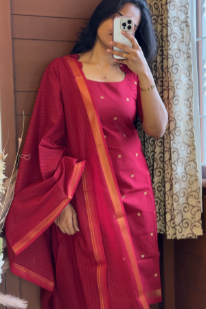 Handloom cotton 3 Piece set (NA)