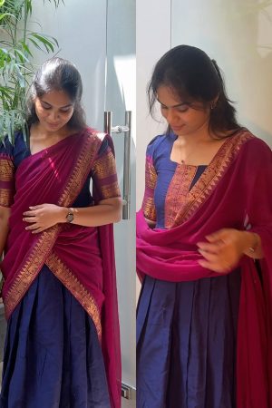 Chettinadu 2-in-1 Ethnic Wear… (HA)