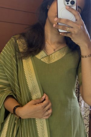 Pure Handloom cotton 3 Piece set (NA)