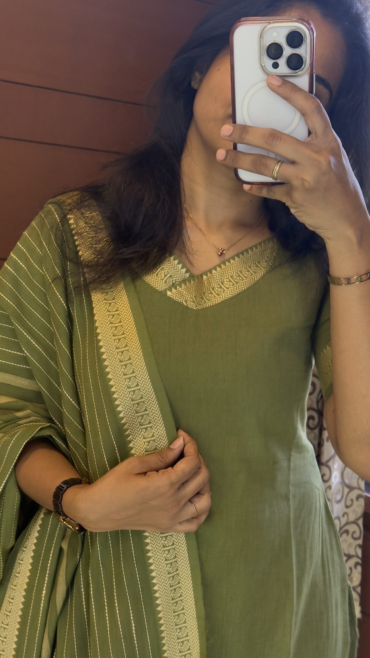 Pure Handloom cotton 3 Piece set (NA)