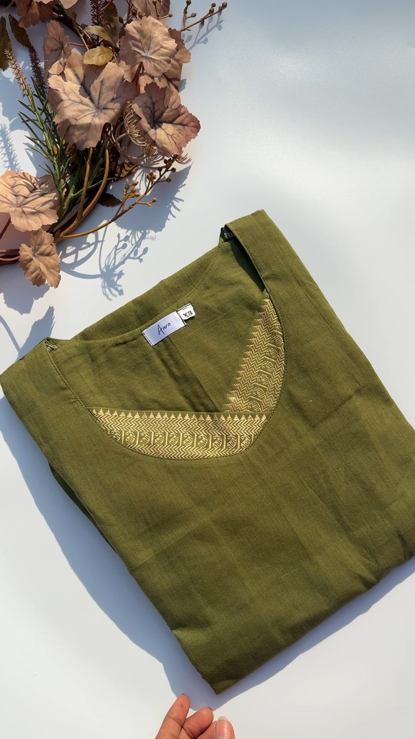 Pure Handloom cotton 3 Piece set (NA) - Image 6