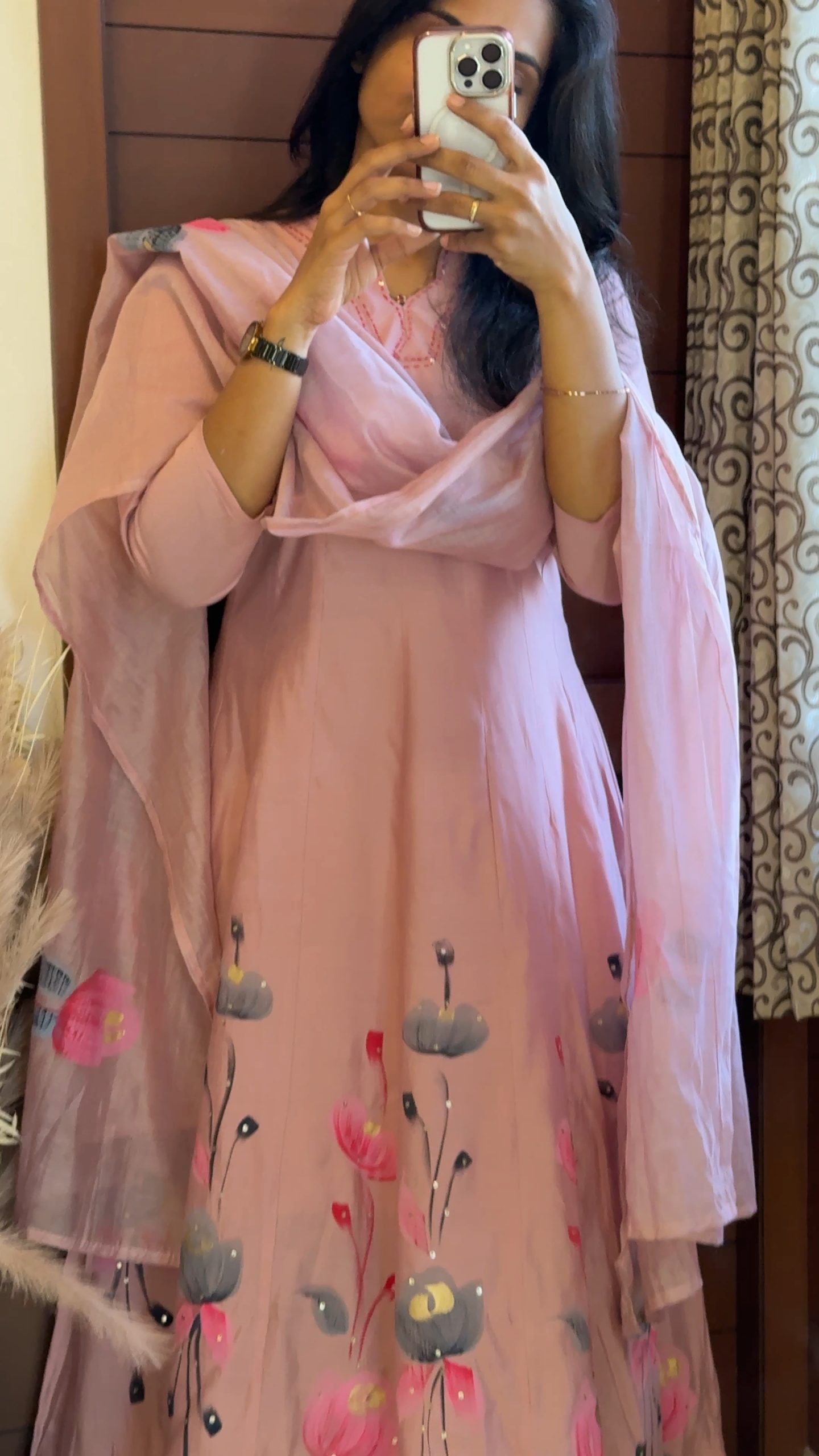 Chanderi Silk 3 Piece Set (HA)