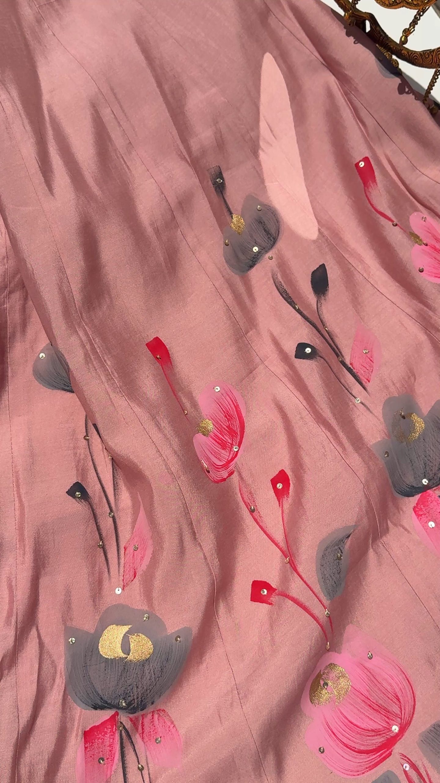Chanderi Silk 3 Piece Set (HA) - Image 3