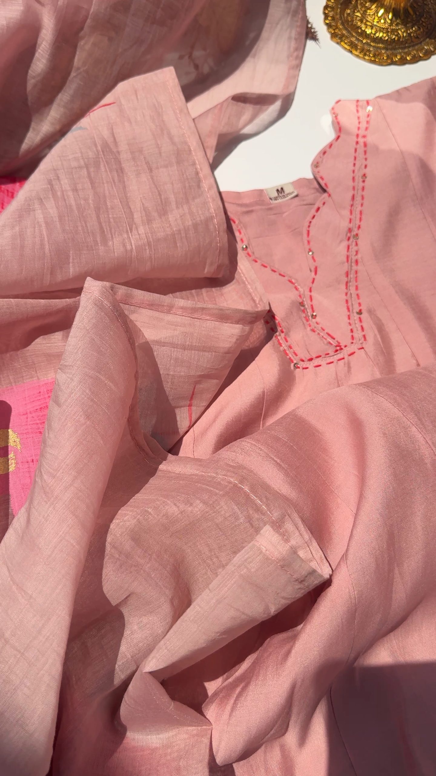 Chanderi Silk 3 Piece Set (HA) - Image 2