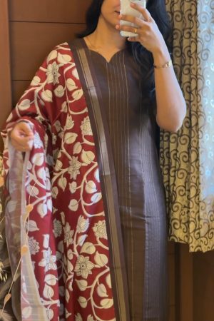 Readymade16 Semi Raw Silk 2 Piece
