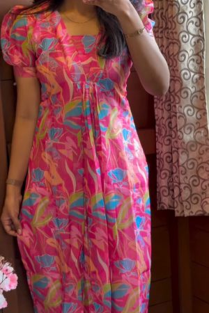 Kota Pink Colour Kurti